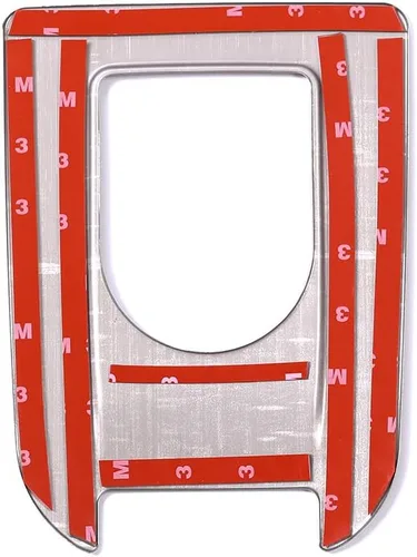 Miniatura 6 de YIWANG Cubierta de placa de cambio de engranajes de plástico ABS para Land Rover Discovery Sport 2015-2018 Accesorios de coche (negro cepillado)