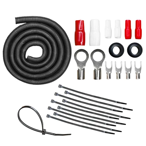 Miniatura 5 de CT Sounds Kit completo de instalación de cableado de amplificador CCA calibre 8, AMPKIT-8GA-PRO