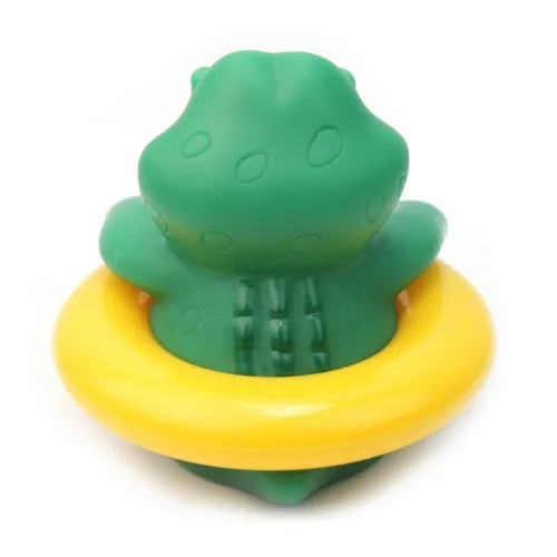 Miniatura 5 de Termómetro de baño para bebé, juguete flotante, cocodrilo