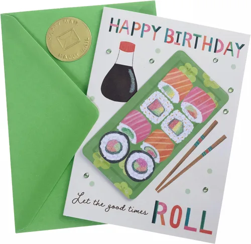 Miniatura 29 de Graphique Tarjeta de Cumpleaños All Wrapped Up Perfecta para Cualquier Persona que Ama a los Perros Familia y Amigos Sobre Coordinado