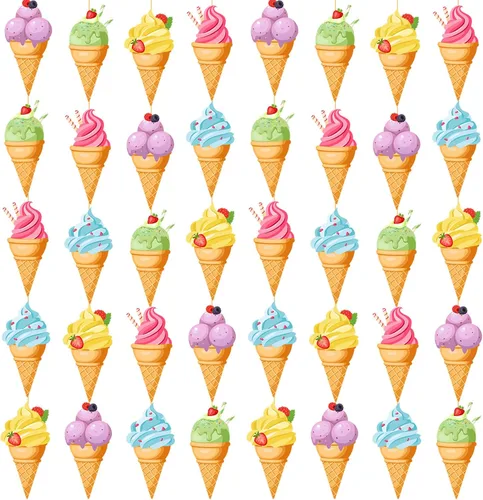 Miniatura 13 de Duraaamo Paquete de 8 pancartas para fiesta de frutas, guirnalda de papel de Twotti Frutti bailando Frutti, recortes colgantes de papel para verano