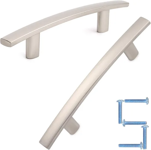 Miniatura 47 de KOOFIZO Paquete de 20 tiradores de bronce aceitado de 3 pulgadas para gabinetes de cocina, manijas de bronce frotado para gabinetes de cocina