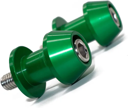 Miniatura 4 de Bobinas deslizantes para brazo basculante M8*1.25 para motocicletas, tornillos de soporte de brazo basculante de aleación de aluminio CNC de 8 mm