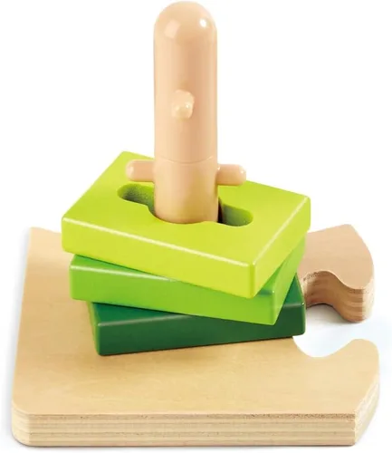 Miniatura 6 de Hape rompecabezas con taquetes de madera creativo para niño