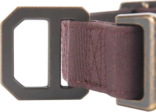 Miniatura 3 de Carhartt Collares de cincha de nailon totalmente ajustables para perros, costuras reflectantes para visibilidad, Mediana Deep Wine