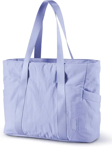 Miniatura 10 de BAGSMART Bolsa de mano para mujer, bolsa de mano con cremallera, bolsa de trabajo con compartimentos, bolsa de hombro para enfermera, para viajes