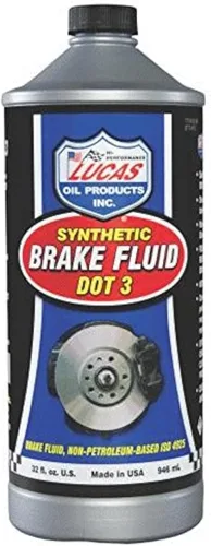 Miniatura 5 de Lucas Oil 10826-12PK Dot 3 Líquido de frenos (12/32 onzas), 1 cuarto de galón, paquete de 12