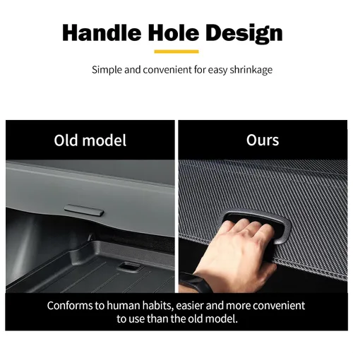 Miniatura 4 de Cubierta de carga para Honda CRV 2026 2025 2024 2023, cubierta retráctil para maletero de carga para Honda CRV 2023-2026, con extensión y correas