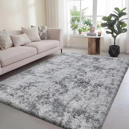 Miniatura 23 de Poboton Alfombras de área lavables a máquina de 8 x 10 pies para sala de estar, dormitorio, alfombra suave y esponjosa, alfombra de suelo