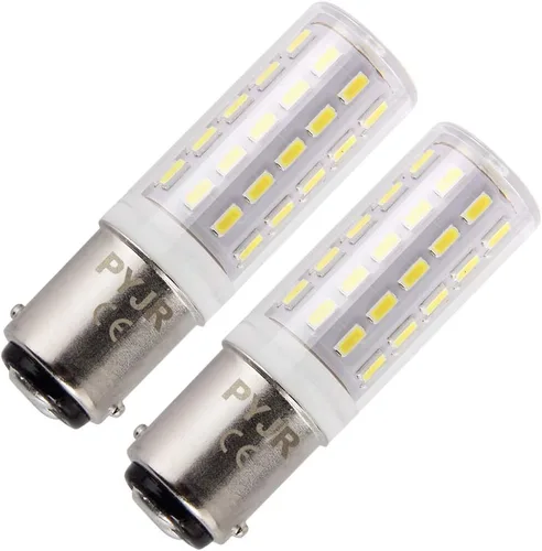 Ba15d - Bombilla LED para máquina de coser de 5 W, base de bayoneta de doble contacto, bombilla halógena de repuesto T3/T4/C7/S6, AC100V-240V, luz