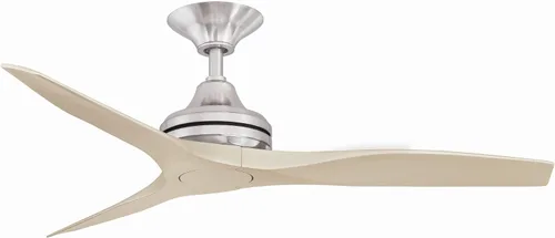 Miniatura 18 de Fanimation Spitfire - Ventilador de techo de 3 aspas, 12 pulgadas de alto y 48 pulgadas de ancho, acabado negro, color hoja de madera de whisky