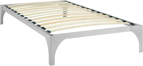 Miniatura 4 de Plataforma de metal para cama Modway Ollie. Tamaños: twin, full, queen y king, Metal, Plateado