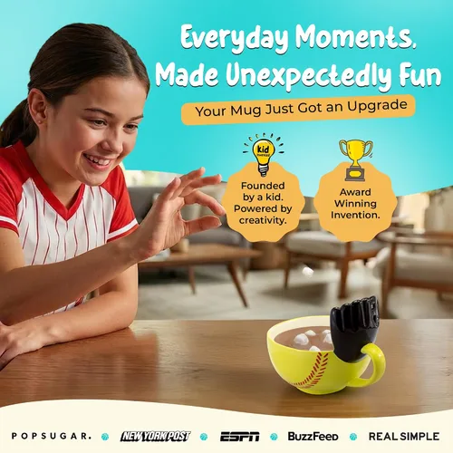 Miniatura 2 de MAX'IS Creations La Taza de Sóftbol con un Guante, Regalos de Sóftbol para Niñas de 8-12 12-14, Regalos para Entrenadores, Regalo para Mamá, Regalo
