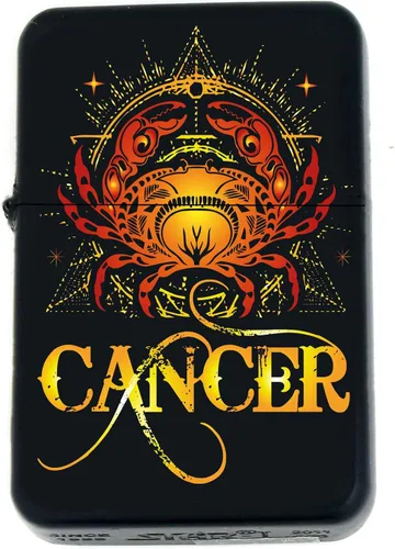 Miniatura 35 de Signos del zodiaco, símbolos del horóscopo, colección de iconos de astrología, infinito negro mate a prueba de viento, encendedores (Virgo) - Regalo