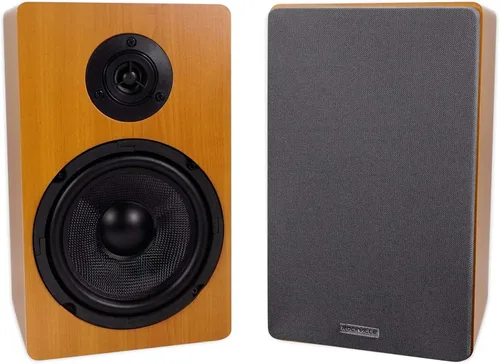 Miniatura 10 de Rockville Par RockShelf 68B V2 400W Negro 6.5" Altavoces para estantería en casa, 8 ohmios, altavoces Kevlar, tweeters de cúpula de seda, montaje