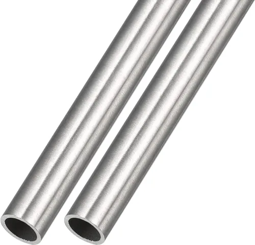 Miniatura 24 de METALLIXITY Tubo de acero inoxidable 304 (0.236 in de diámetro x 0.039 in de pared T x 9.843 in de largo), 2 piezas, tubo recto - para muebles