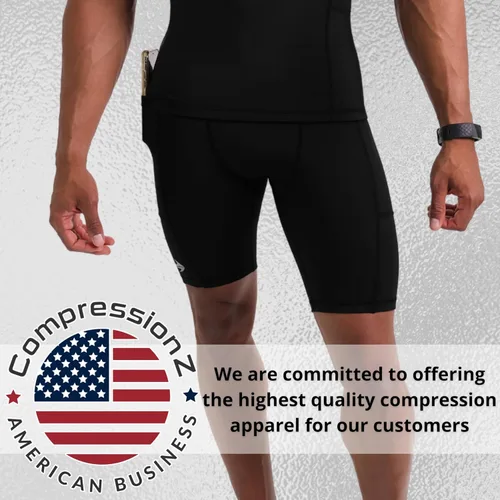 Miniatura 6 de Compression Shorts Men Performance Baselayer Athletic, Running, Biking All Sports Men's Underwear for Workout