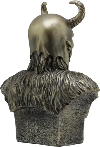 Miniatura 5 de Ebros Shapeshifter Half God and Half Jotunn Loki Busto Estatua 10.25 pulgadas de alto nórdico vikingo dios del trickster príncipe Asgard figura