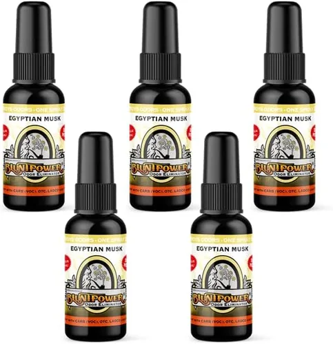 Miniatura 13 de BluntPower (niebla de bambú, paquete de 3) - Eliminador de olores concentrado y aceite difusor - Desodorizador de habitación, eliminador de olores