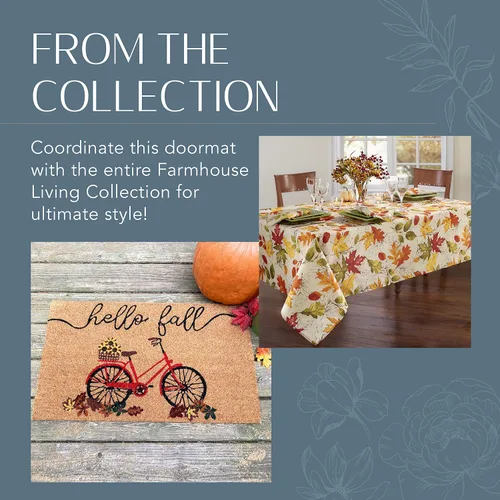 Miniatura 6 de Elrene Home Fashions, Farmhouse Living Honey - Decoración Hello Fall Bike