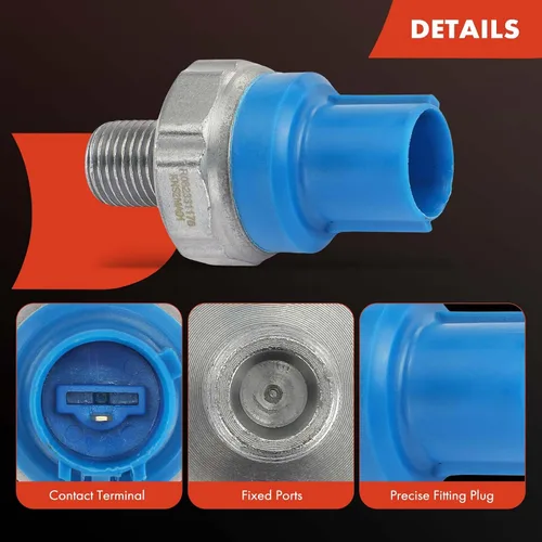 Miniatura 7 de A-Premium Sensor de detonación de golpes compatible con Acura RL 1996-2004 3.5L y Honda Civic 1996-2000 1.6L, repuesto # 30530-P2M-A01, 30530P2MA01