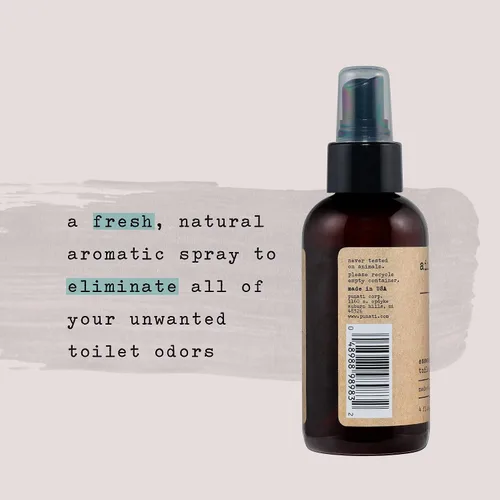 Miniatura 5 de Air Essentials Aerosol de aceite esencial de 4 onzas, elimina los olores del baño y el inodoro con aceites esenciales puros, ambientador hecho