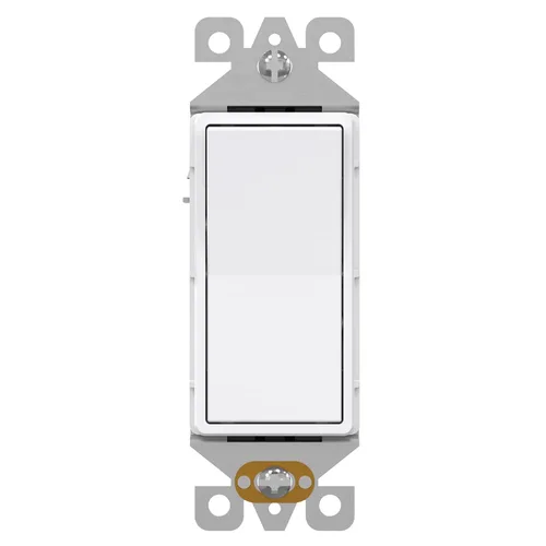 Miniatura 12 de AIDA Paquete de 1 interruptor de luz basculante Decora de 3 vías, interruptores de luz eléctricos con conexión a tierra automática de 15 amperios