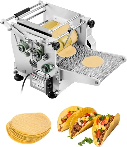 Miniatura 13 de VEVOR Prensa para Tortillas, Máquina para Tortillas y Roti de 8 Pulgadas, Prensa Tortilladora de Hierro Fundido Resistente, Máquina Pataconera