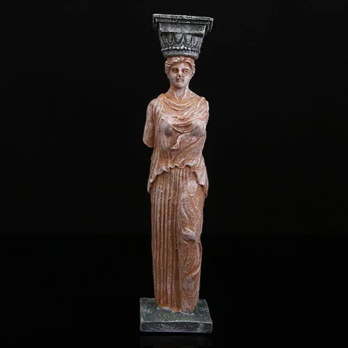 Miniatura 3 de Baluue Estatua de diosa simulada de resina, decoración de acuario, pecera griega, paisajismo, escultura de acuario, decoración de paisaje