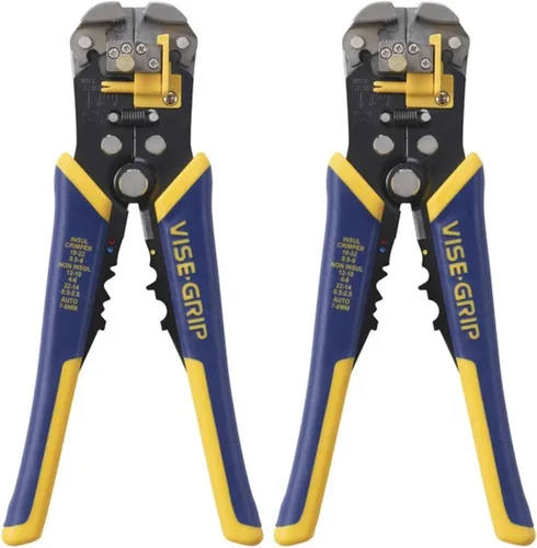 Miniatura 3 de IRWIN VISE-GRIP Pelacables, mandíbula de 2 pulgadas, corta 10-24 AWG, agarre ProTouch para máxima comodidad (2078300)