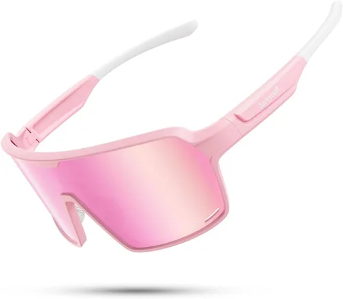 Miniatura 9 de Lamicall Gafas de sol deportivas polarizadas de tamaño XL para hombres y mujeres, gafas de sol grandes con protección UV400, para correr, ciclismo