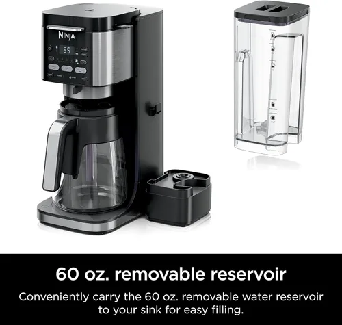 Miniatura 15 de Ninja Cafetera de goteo Máquina de café DualBrew Pro caliente y helada Uso con cápsulas de café K-Cup 3 estilos de preparación