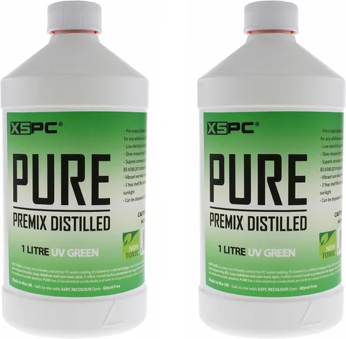 Miniatura 12 de XSPC Pure Premix - Refrigerante destilado para PC, 1 litro, transparente, paquete de 2