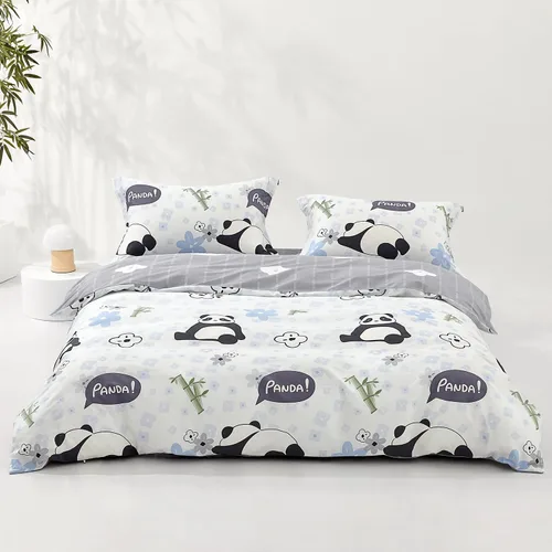 Miniatura 8 de SAPHREAS Juego de Funda de Edredón de Flores Rosas 2 piezas Algodón Estilo Jardín Campanilla Floral Ropa de Cama Juego de Funda de Edredón 100%