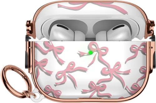 Miniatura 11 de Maxjoy para Funda Linda de AirPods 2 (2019) con Bloqueo de Seguridad, Compatible con Funda de AirPod de 2ª Generación de Mármol para Mujeres