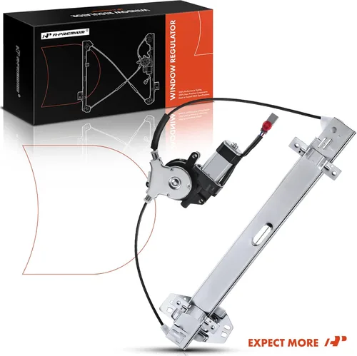 Miniatura 9 de A-Premium Regulador de ventana eléctrica con motor de reemplazo para Honda Civic 2001-2005 Coupé, lado del pasajero derecho, frontal