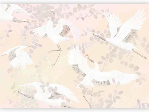 Miniatura 15 de artgeist - Mural retro, 118 x 83 pulgadas, papel tapiz no tejido XXL, decoración de vellón, imagen de impresión fotográfica, flores, animales y #05