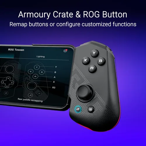 Miniatura 9 de ASUS ROG Tessen Mobile Gaming Controller – Android Phones ONLY, Foldable, Compact, Wired USB-C, Programmable, Fast Charging, RGB – for Call of Duty