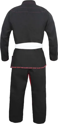 Miniatura 6 de Jiu Jitsu Gi brasileño BJJ Gi para hombres y mujeres Grappling gi Uniforme Kimonos ligero, preencogido, con cinturón blanco