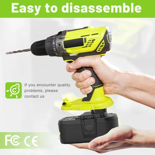Miniatura 6 de Fancy Buying Batería de repuesto para Ryobi de 18 V, 6.0 Ah P108, batería de litio P102 P103 P104 P105 P107 P109 P122, batería para herramienta