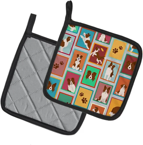 Miniatura 2 de Caroline's Treasures MLM1149PTHD - Juego de soportes para ollas de cocina resistentes al calor, almohadillas calientes para horno para cocinar