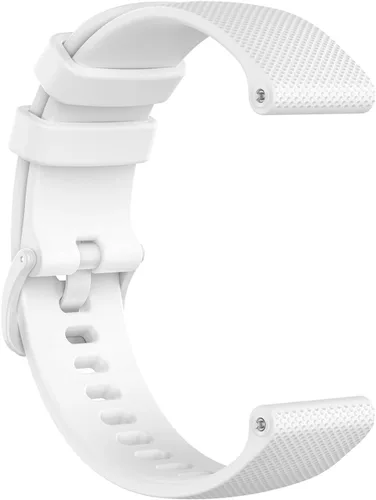 Miniatura 11 de Correa deportiva de repuesto de silicona compatible con Garmin Venu Sq 2 Music/Venu 2 Plus/Venu Sq Music, Vivomove 6 5 3 Music, Vivomove Luxe, Negro