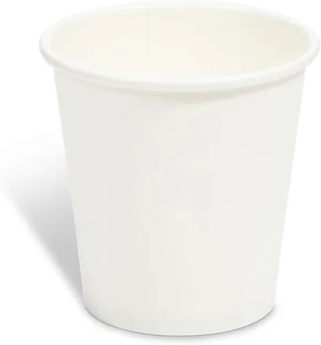 Miniatura 2 de Perk Vasos calientes de papel de 3 onzas, 1,000 tazas de café desechables a granel para expreso, muestras y bebidas calientes, color blanco