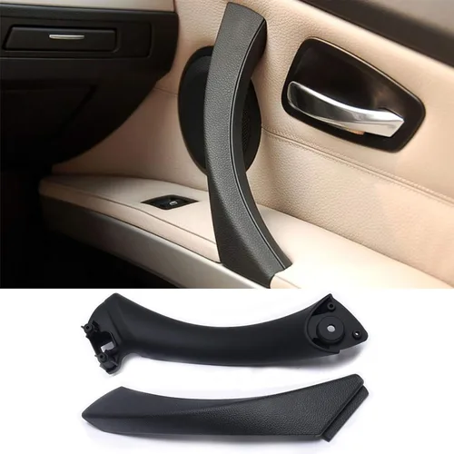 Miniatura 13 de Jaronx Compatible con BMW Serie 3 Manija de puerta E90/E91/E92/E93 2004-2011, juego de 6 piezas de repuesto de manija de puerta interior izquierda