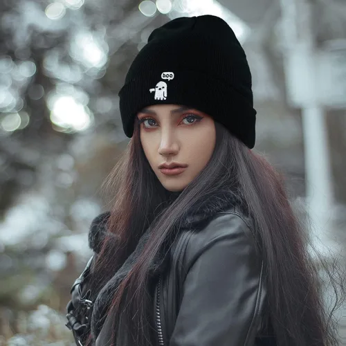 Miniatura 3 de Beanie Cool Beanies Funny Beanie Cute Graphic Beanie Black Beanie for Men Women