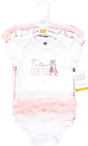 Miniatura 75 de Hudson Baby baby-girls Cotton Bodysuits 3-pack