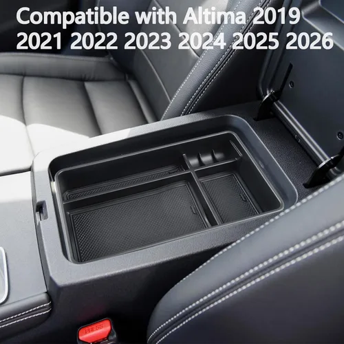 Miniatura 2 de EDBETOS Altima Organizador de consola central compatible con Nissan Altima 2019-2023 2024 2025 Accesorios S/SV/SR/SL/Platinum, caja de plástico ABS