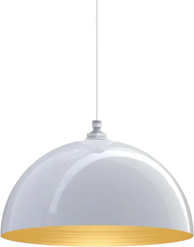 Miniatura 75 de Steel Lighting Co. Melrose - Lámpara colgante Montada en el techo Cúpula redonda de 18 pulgadas Estilo moderno contemporáneo de granja