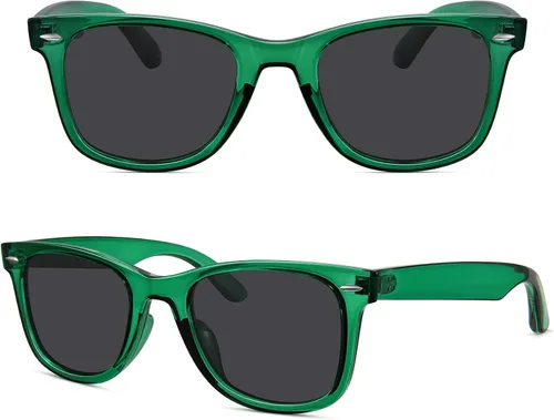 Miniatura 125 de MEETSUN Polarized Sunglasses for Women Men Classic Retro Square Frame Driving Sun Glasses UV Protection