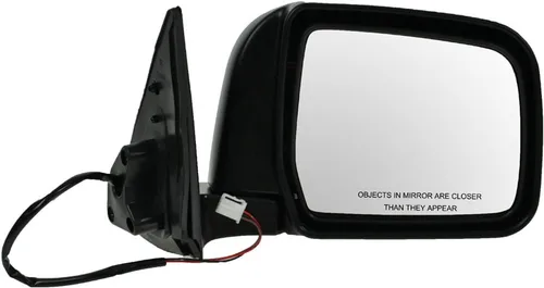 Miniatura 39 de TRQ Cubierta cromada del espejo manual del lado del pasajero, acabado liso para Volvo VNL 2004-2014